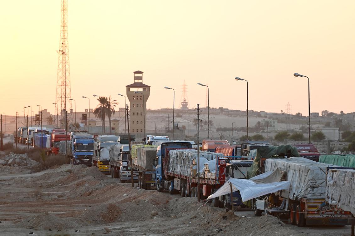 The humanitarian situation in Gaza continues to be very severe, an EU official told Reuters. (FILE/AFP)