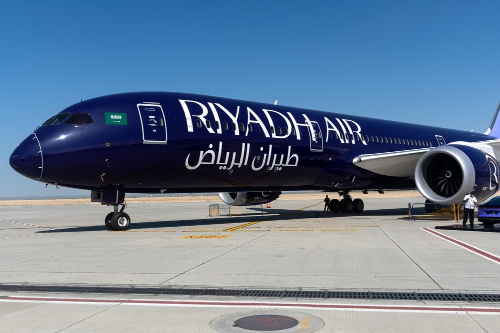 Riyadh Air is scheduled to launch its first commercial passenger flights by the end of 2025. Shutterstock