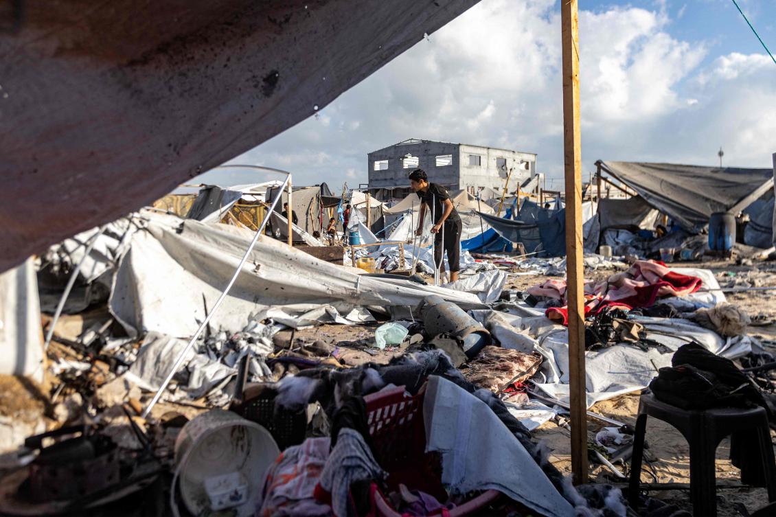 With Gaza in the throes of a hunger crisis, the UN rights office said last month that Israeli forces had killed more than 1,300 Palestinians trying to get food aid in the territory since late May. (FILE/AFP)