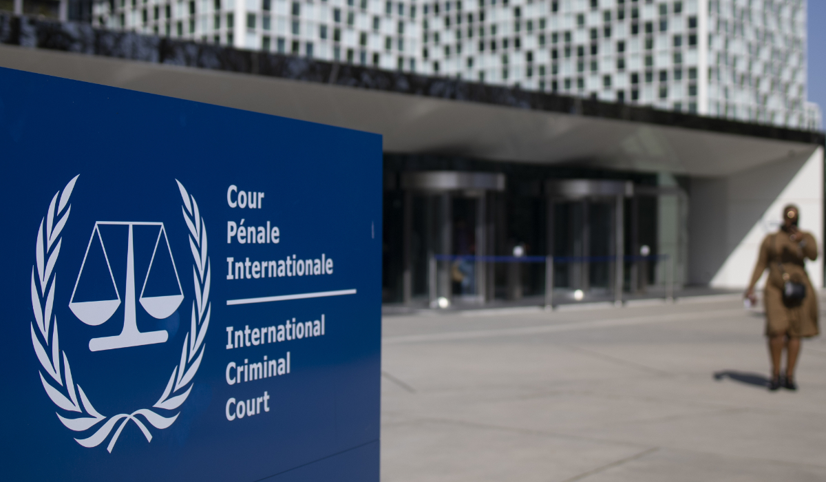 A view of the exterior view of the International Criminal Court in The Hague, Netherlands, Wednesday, March 31, 2021. (AP file photo)