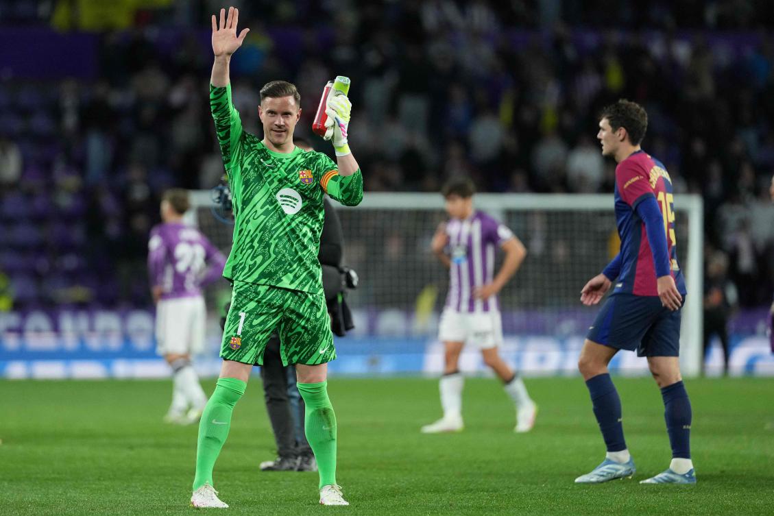 Barcelona say Ter Stegen is back as captain after medical report is sent to Spanish league