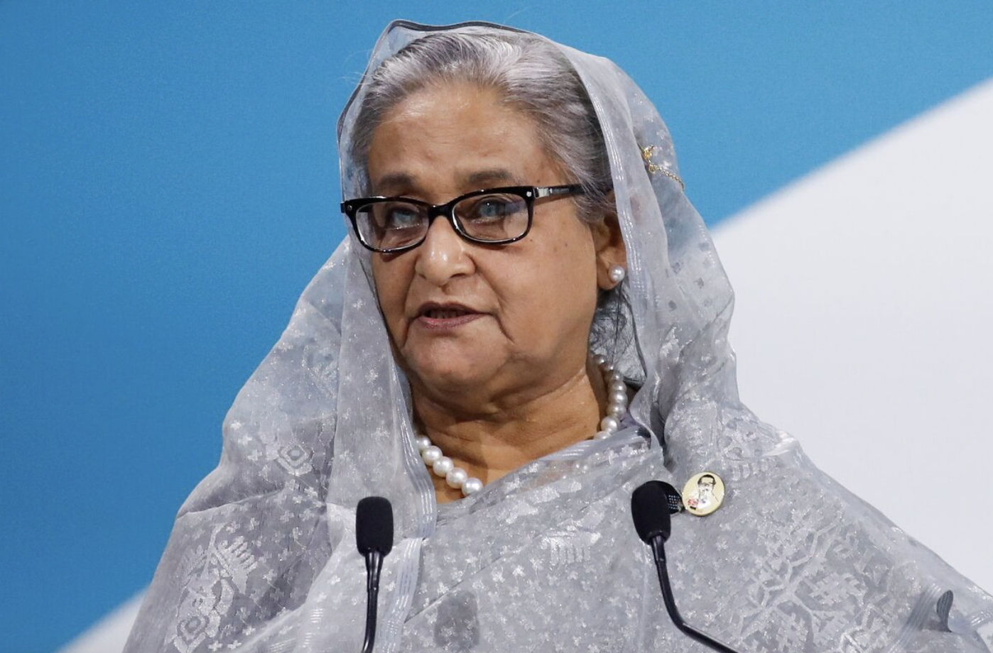 A court in Bangladesh on Monday heard cases brought by the anti-corruption organization against ex-leader Sheikh Hasina and her family. (File/Reuters)