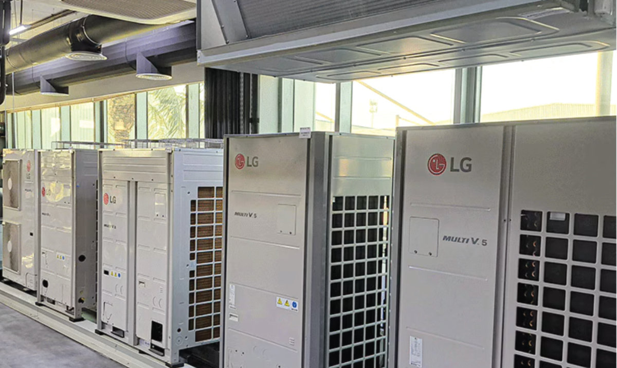 The LG MEA Hub Academy is one of the largest HVAC training centers in the region.