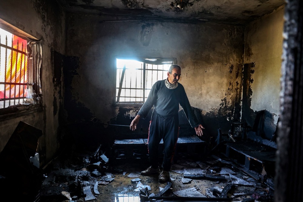 The UN Human Rights Office has warned of growing settler violence “with the acquiescence, support, and in some cases participation of Israeli forces.” (AFP)