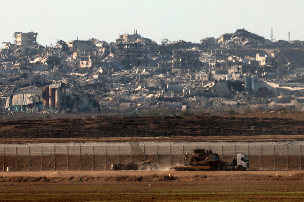 UN-backed experts have warned of widespread famine unfolding in the territory, where Israel has drastically curtailed the amount of humanitarian aid it allows in. (FILE/AFP)