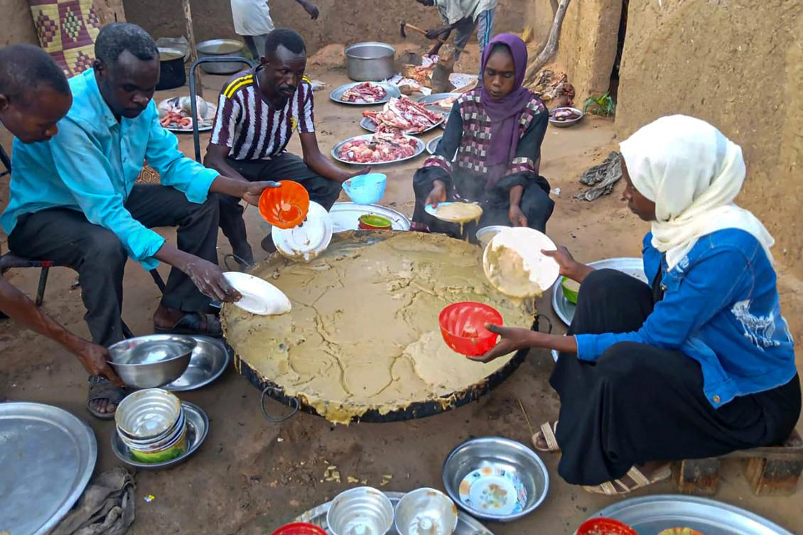 Drone strikes targeted the Sudanese town of Tamboul, southeast of the capital Khartoum, on Wednesday during a celebration organised by the army, two witnesses told AFP. (AFP)