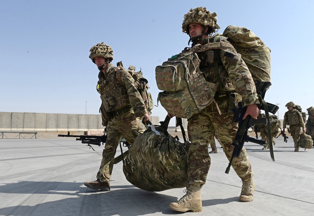 More than 3,000 Afghans, British troops and government officials have had their personal data breached following a cyberattack. (AFP file photo)