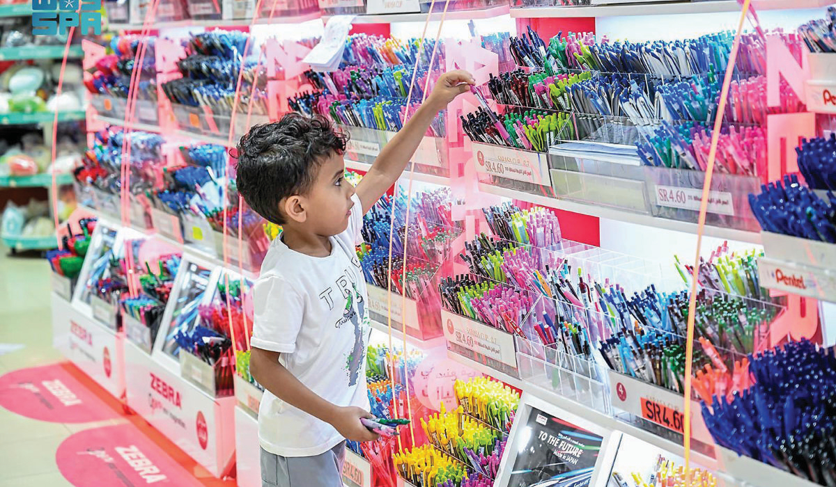 The increase comes as the back-to-school season gains momentum, with educational institutions across the Kingdom set to resume after the summer break. File/SPA