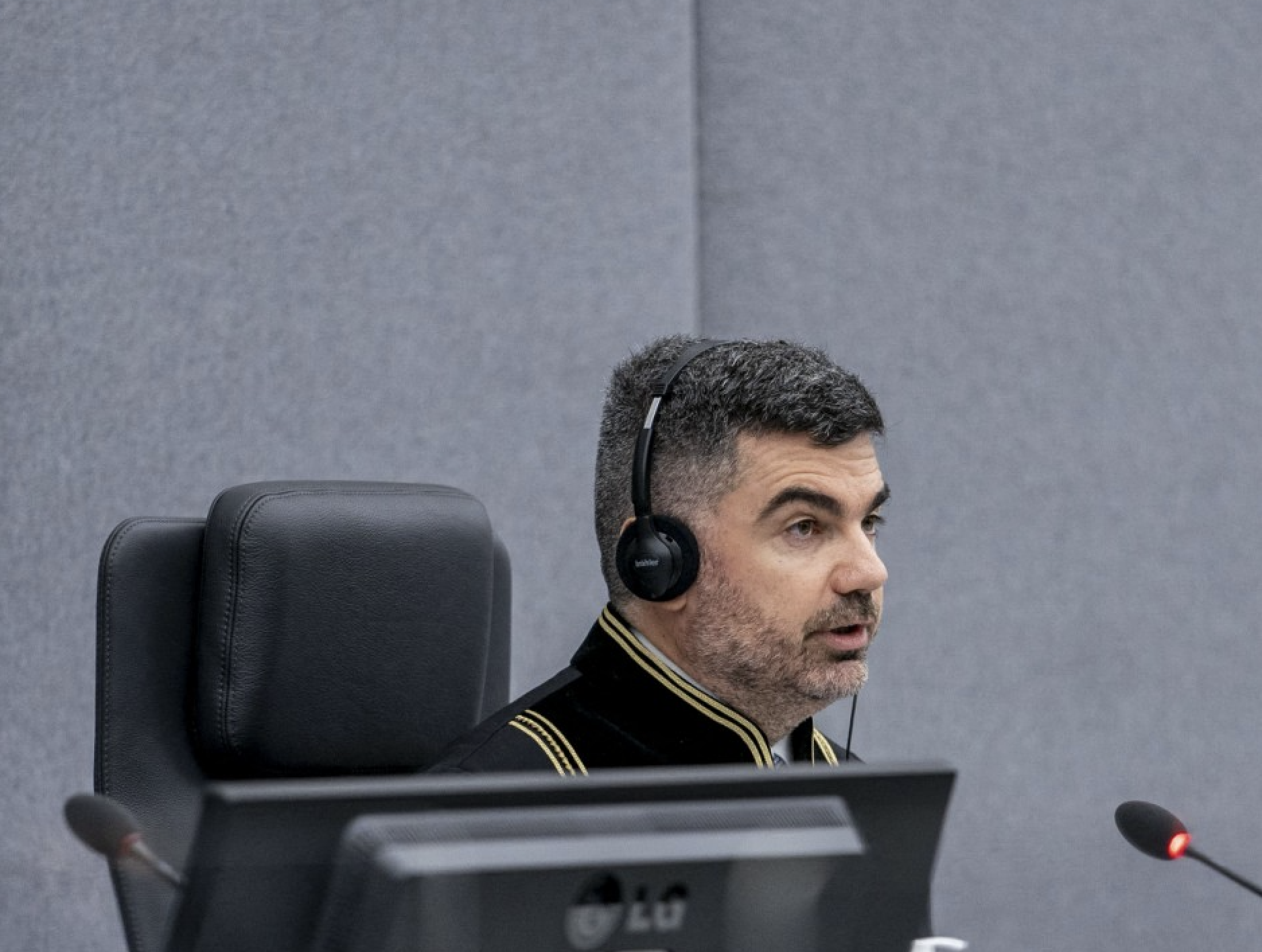 Judge Nicolas Guillou of France is presiding over a case in which an arrest warrant was issued for Israeli Prime Minister Benjamin Netanyahu. (File/AFP)