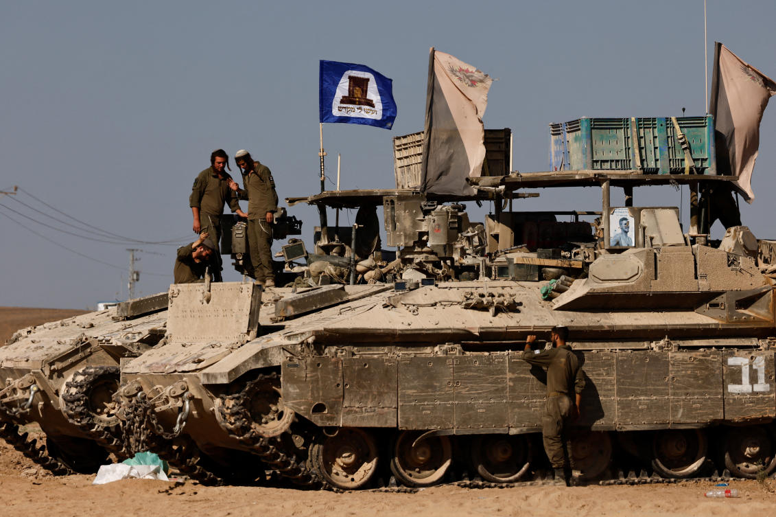 Meanwhile, negotiations for a ceasefire continue, with Hamas agreeing to the terms of a proposed 60-day halt to the fighting but Israel yet to respond. (REUTERS)