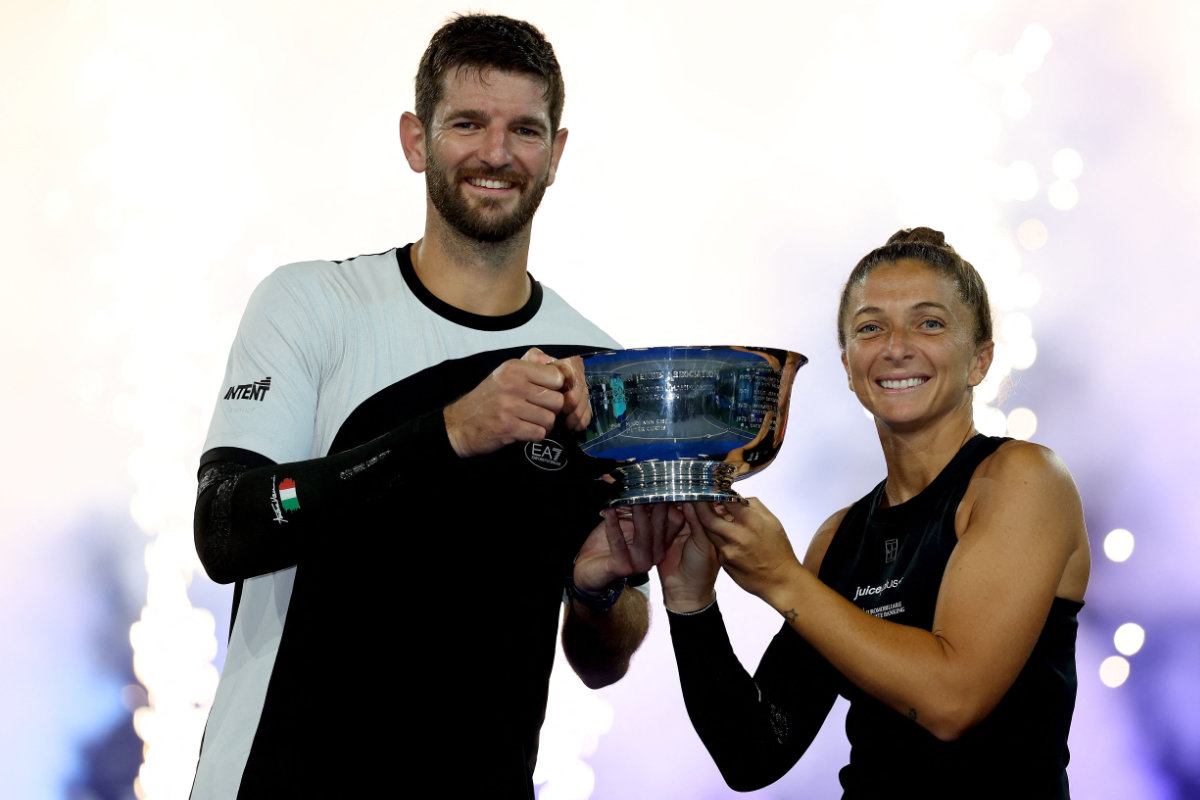 Errani, Vavassori retain US Open mixed doubles title in revamped event