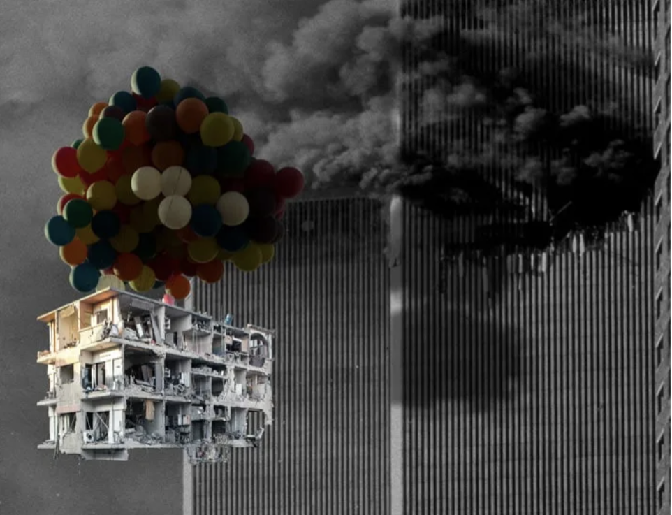 Tammam Azzam, ‘Bon Voyage: New York.’ (Supplied)