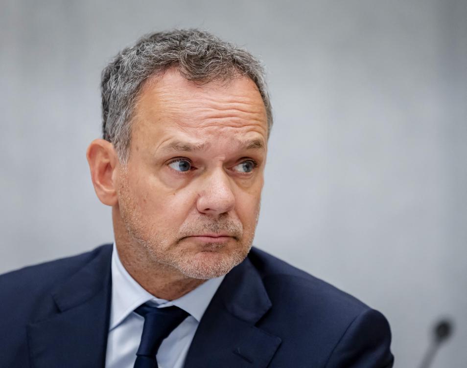 Netherlands' outgoing Foreign Affairs' Minister Caspar Veldkamp says he wasn't able to take 'meaningful additional measures' to increase pressure on Israel over Gaza. (AFP/File)