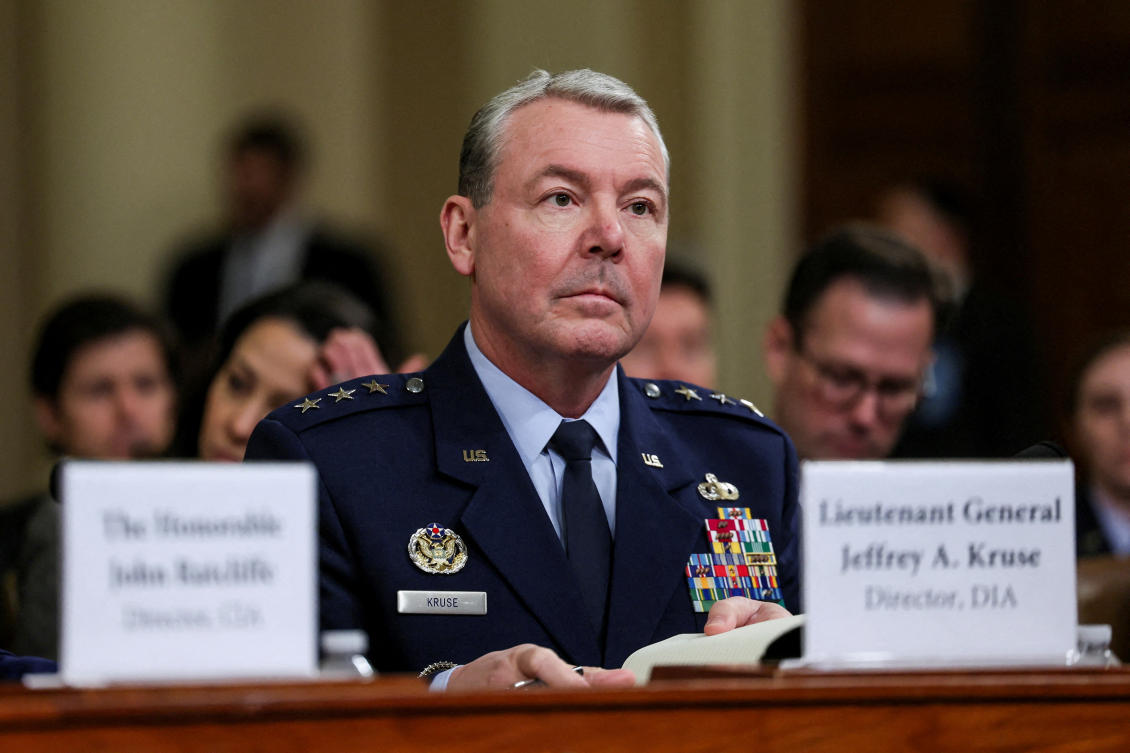 Director of the Defense Intelligence Agency Jeffrey Kruse has been fired weeks after his agency gave an initial assessment of strikes on iran that angered Trump. (Reuters)