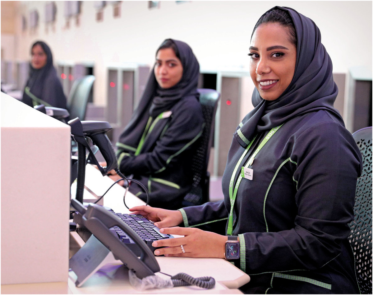 Saudi Arabia’s success in lowering unemployment stems from a range of labor reforms and national transformation initiatives. (SPA)