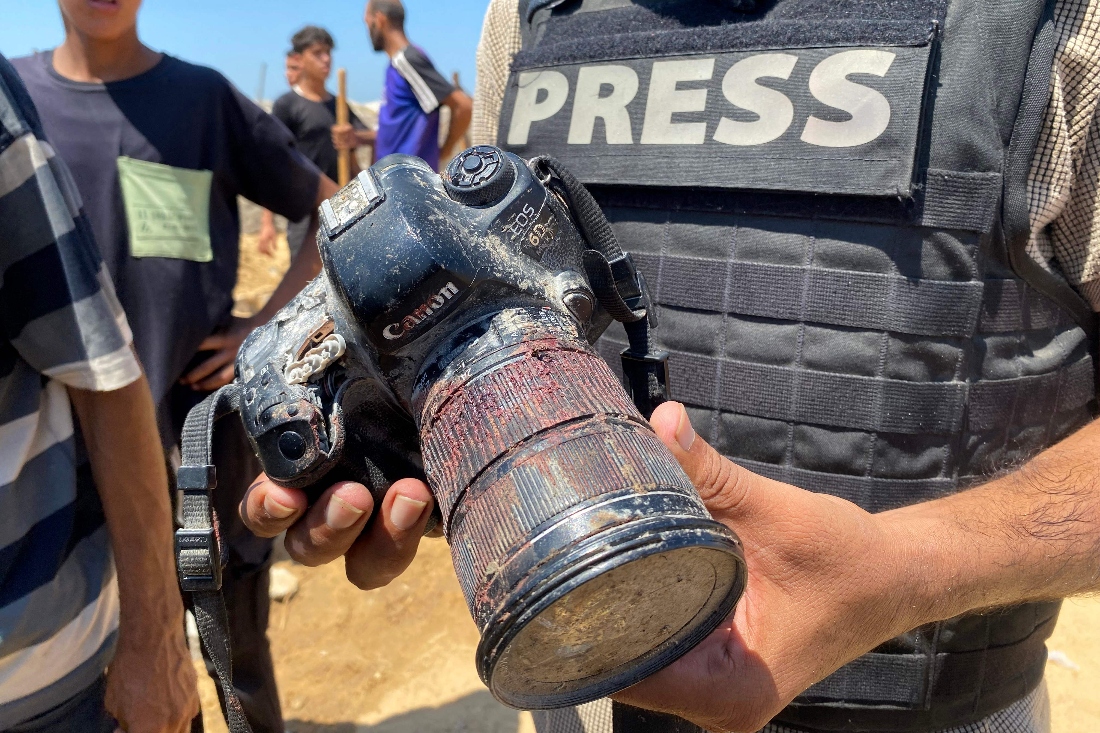 The 189 Palestinian journalists killed in the war in Gaza endured hunger and grief