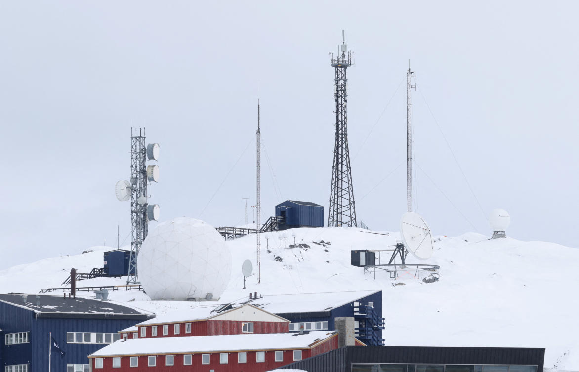 A Danish TV channel reported that three US officials close to Trump have been noticed in Greenland’s capital Nuuk. (Reuters/File)