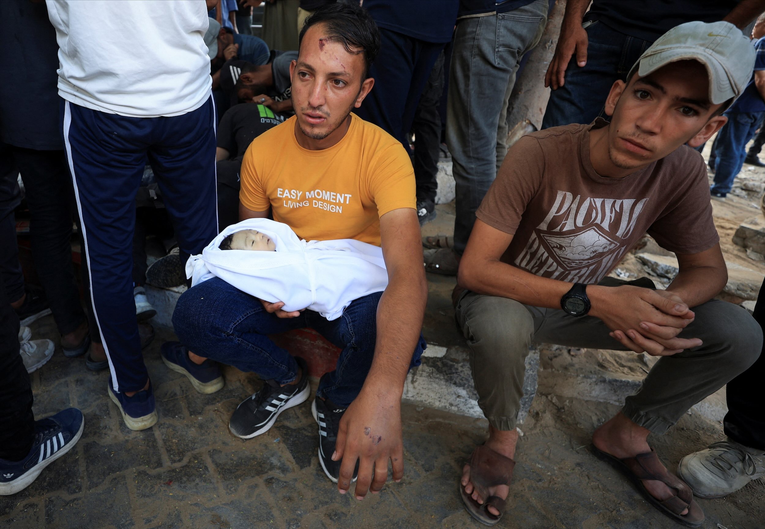 The Israeli offensive in Gaza, which has been described as amounting to a genocide by many international organizations and governments, has killed nearly 63,000 Palestinians, about half of them women and children. (Reuters)