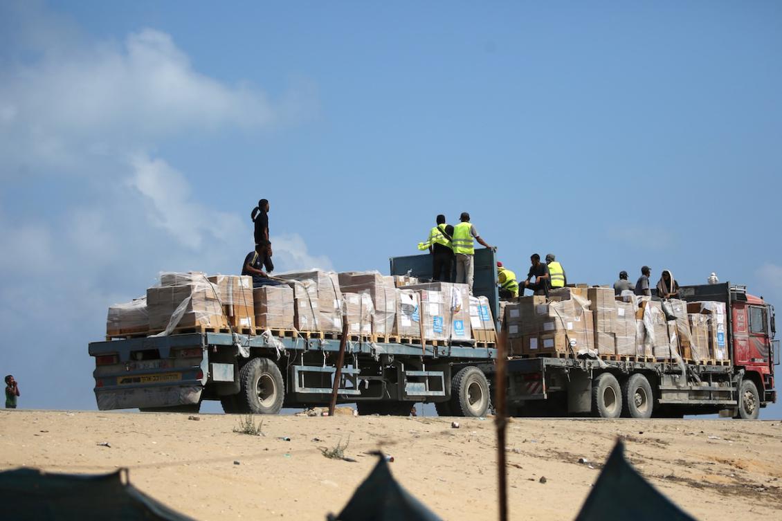 A report released on Friday by the global hunger monitor, Integrated Food Security Phase Classification (IPC), said that approximately 514,000 people - nearly a quarter of Gaza's population - are currently facing famine conditions in Gaza City and surrounding areas. (FILE/AFP)