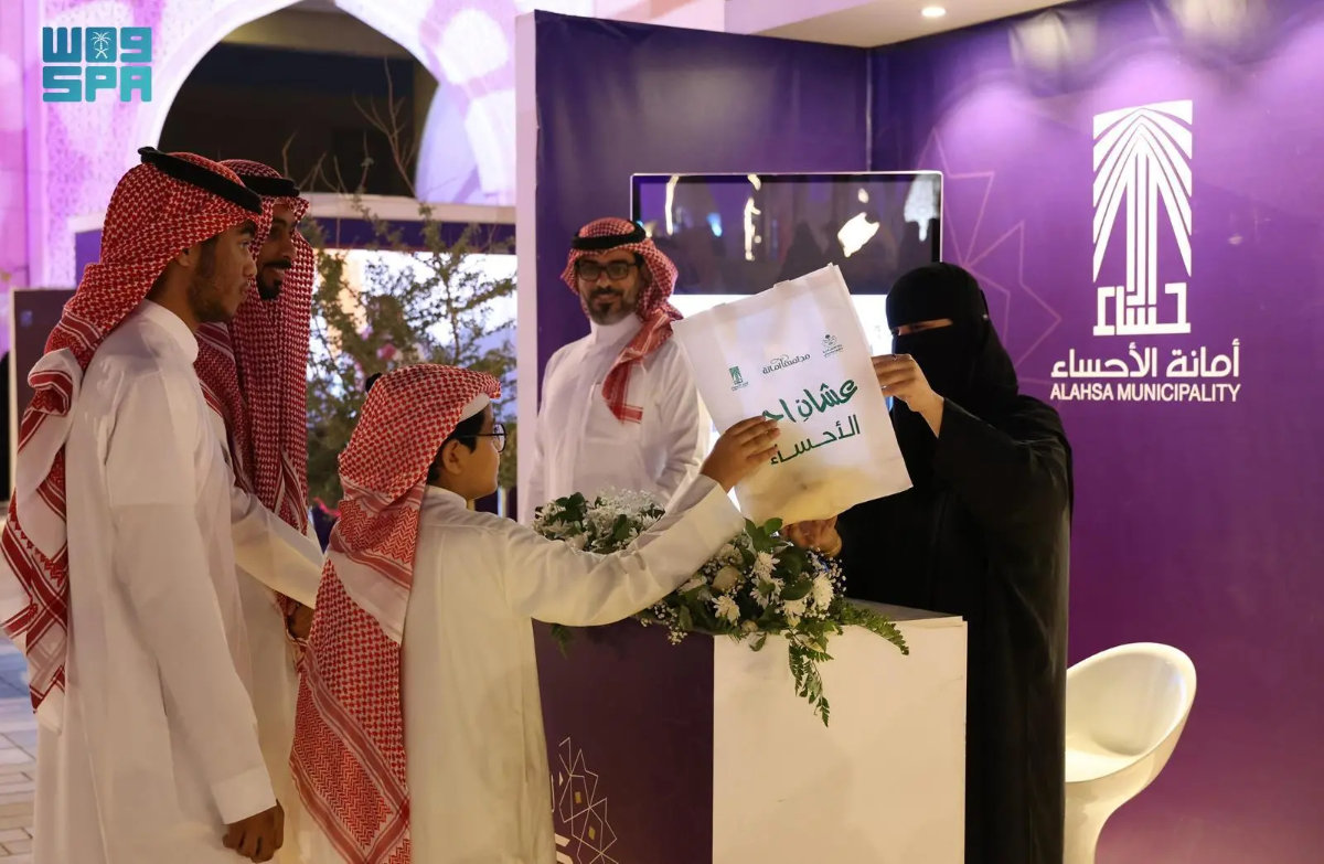 Al-Ahsa's volunteer program is meant to instill a culture of volunteerism among its citizens. (SPA)