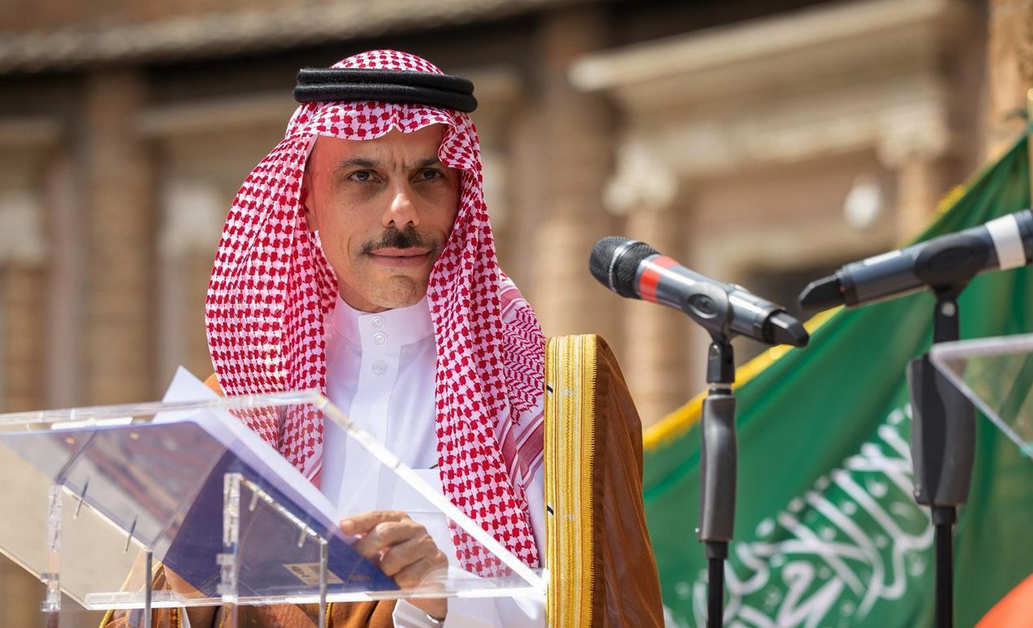 Saudi Foreign Minister Prince Faisal bin Farhan. (SPA)