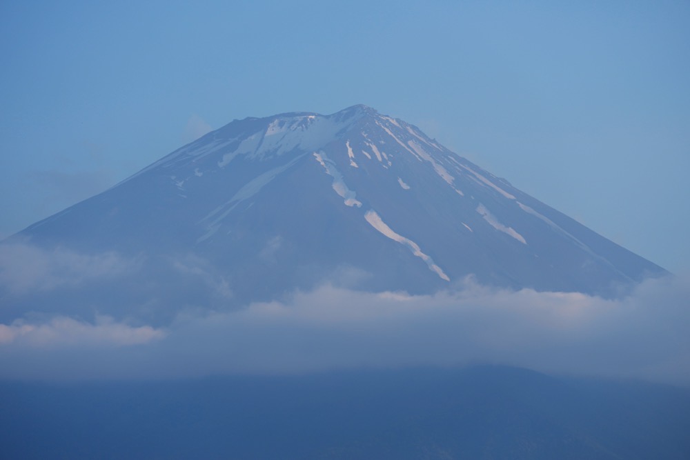 The Tokyo government said in a statement that there are currently no signs of Fuji erupting. (AP)