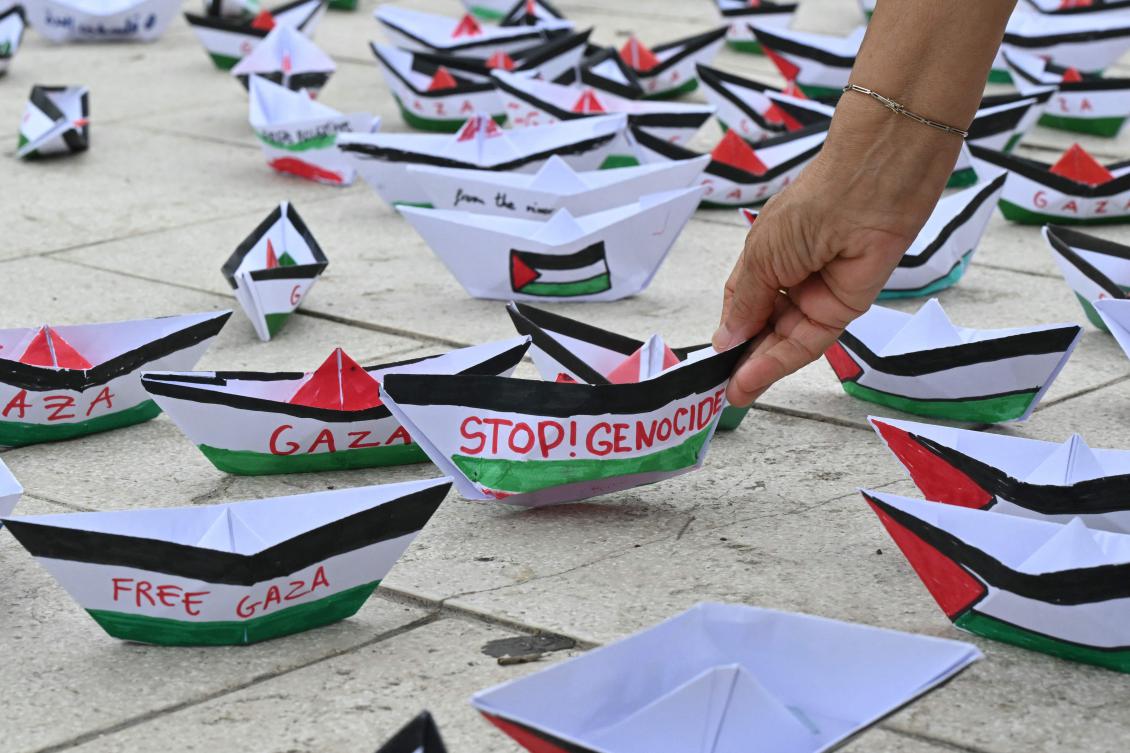 Thousands protest Israeli siege of Gaza near Venice Film Festival