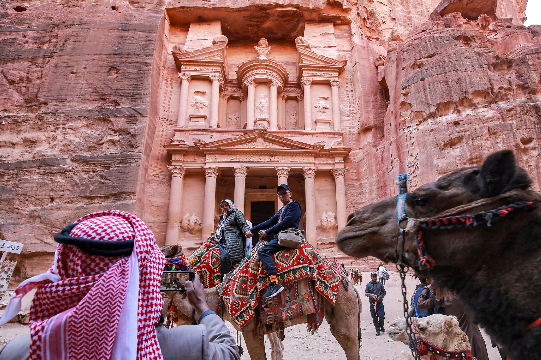 S&P expects Jordan’s economy to expand 2.6 percent in 2025, aided by a rebound in the travel and tourism industry. AFP