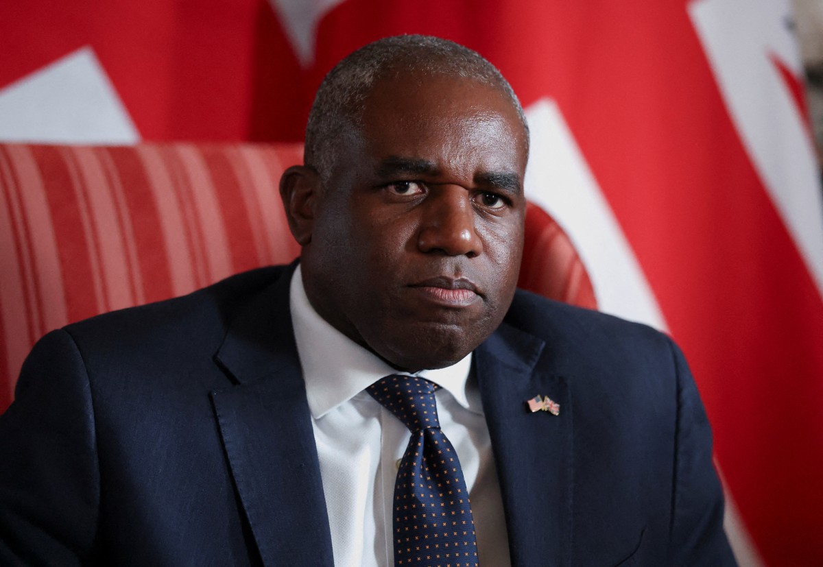 The UK remains on course to recognize a Palestinian state in September, Foreign Secretary David Lammy will tell MPs on Monday. (AFP/File Photo)