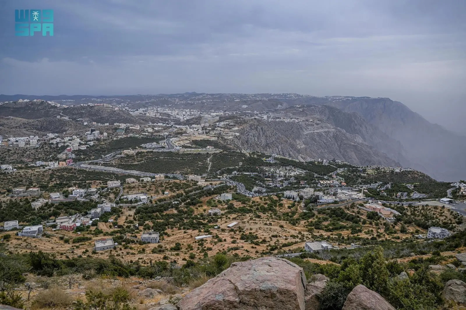 Al-Baha delights in rainfall