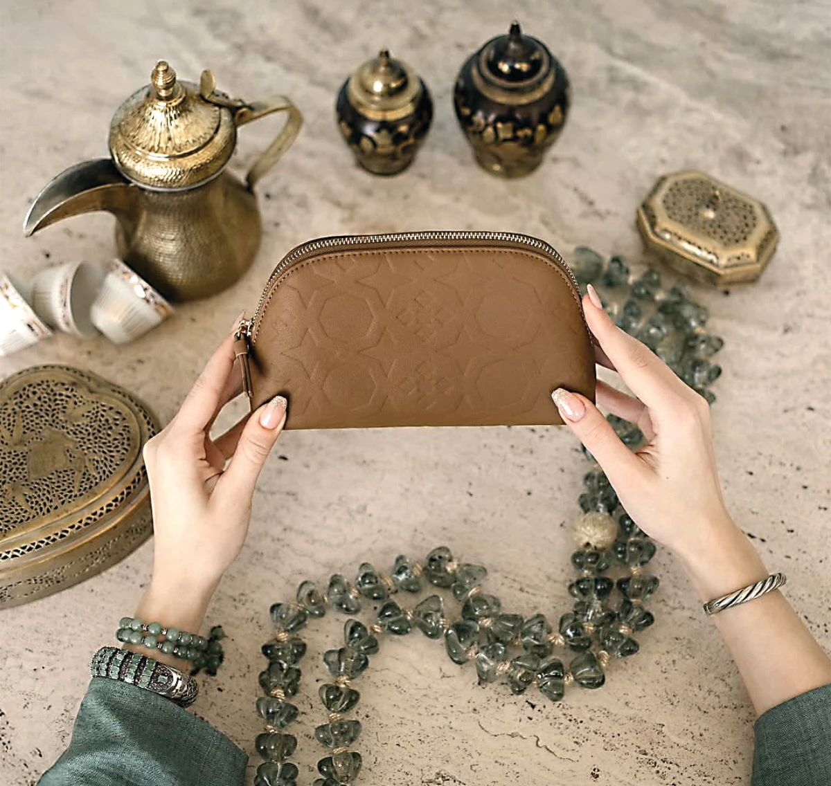 Founder of Surrah Sara Alsaeed creates designs inspired by Al-Balad’s district. (Instagram/surrah.store)