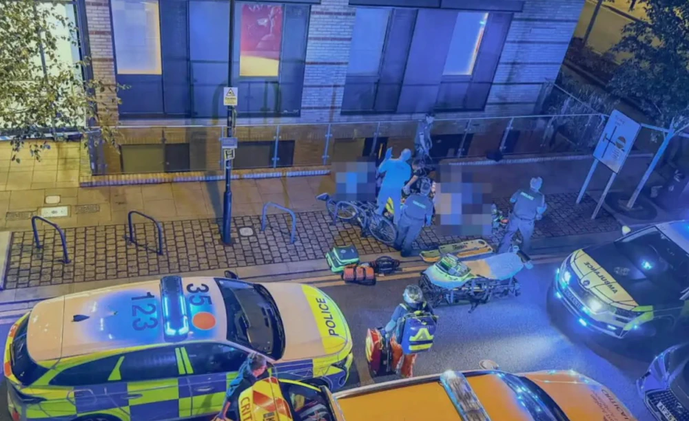 Two men have been arrested following the fatal stabbing of a student in a park in the English city of Cambridge on Friday night. (Screenshot/X)
