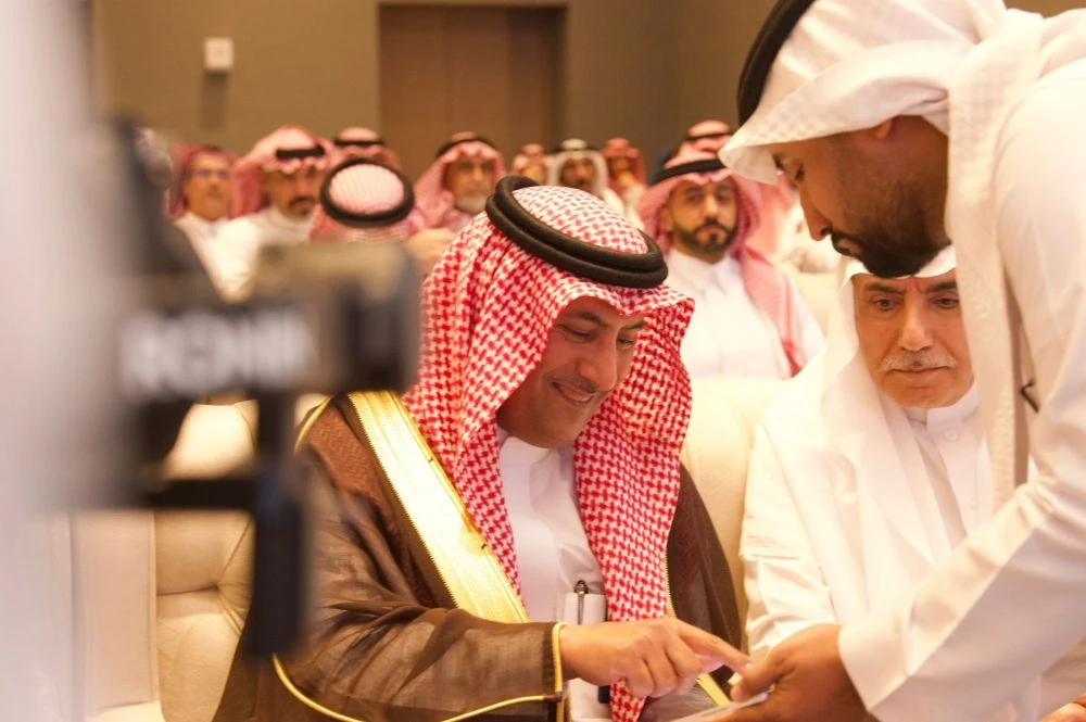 Nasser Al-Gharbi, chairman of the Economic Family Association, launched the association’s new strategy at a ceremony held, on Wednesday, in Riyadh. (Supplied)