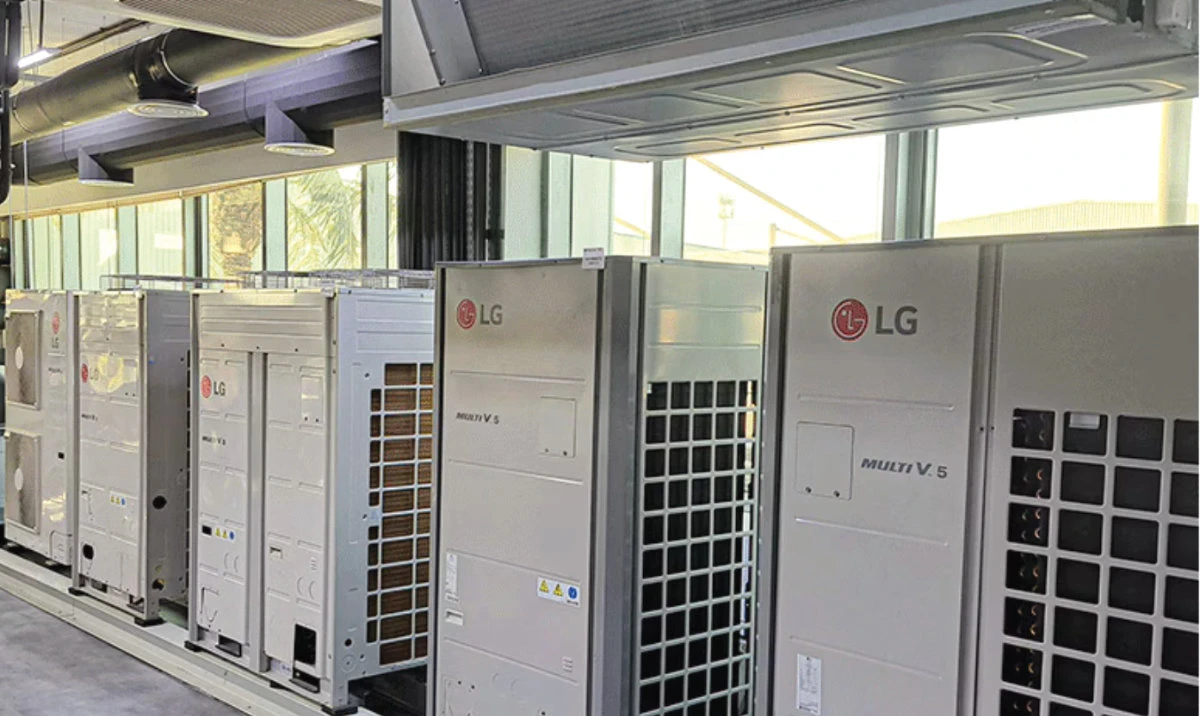 The LG MEA Hub Academy is one of the largest HVAC training centers in the region.