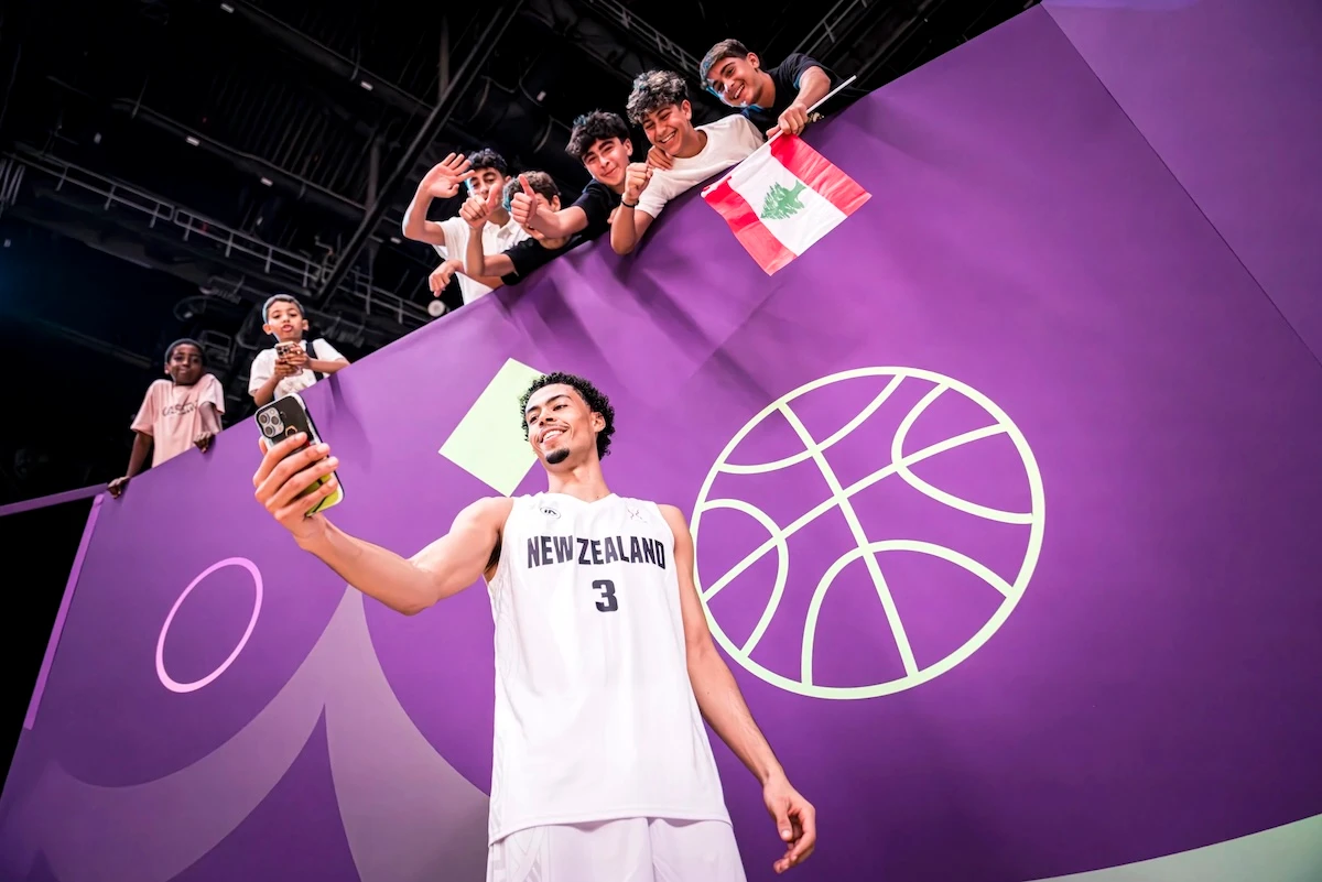 New Zealand erased a 22-point deficit to shock Lebanon 90-86 in Thursday’s quarterfinals at King Abdullah Sports City. (Supplied)