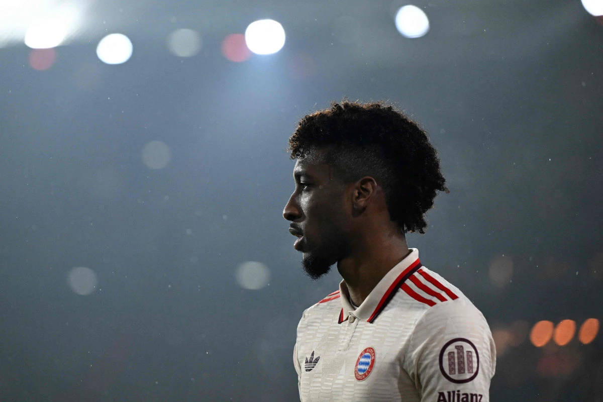 French winger Kingsley Coman said goodbye to teammates at Bayern Munich ahead of a move to Saudi Arabian side Al Nassr on Friday. (AFP)