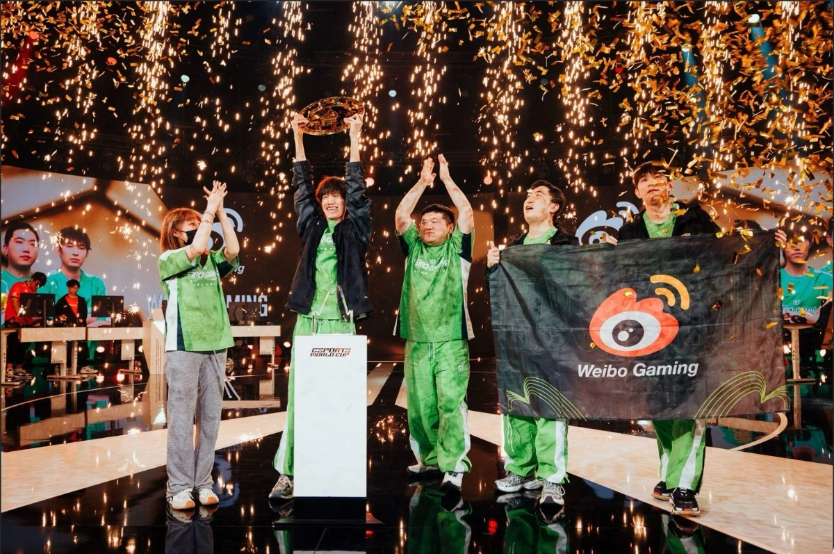 It was a game too far for Virtus.pro, who had taken down both EWC 24 grand finalists on the way to the final game. With their well-earned title as giant slayers coming into the final, Weibo Gaming were up for their challenge. (Supplied)