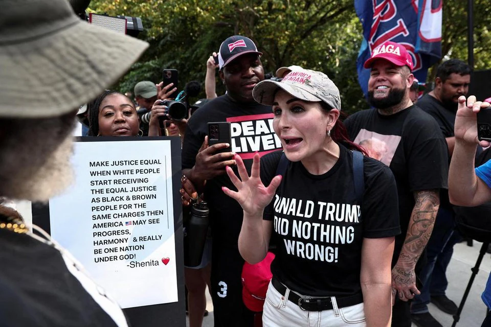 Far-right activist Laura Loomer issued a series of furious social media posts about wounded Palestinians from Gaza seeking medical treatment in the US. (Reuters)