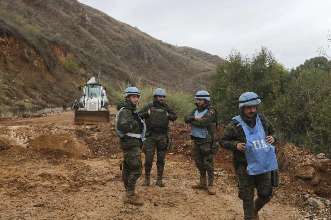 The multinational force has played a significant role in monitoring the security situation in southern Lebanon for decades, including during the war last year. (AP)