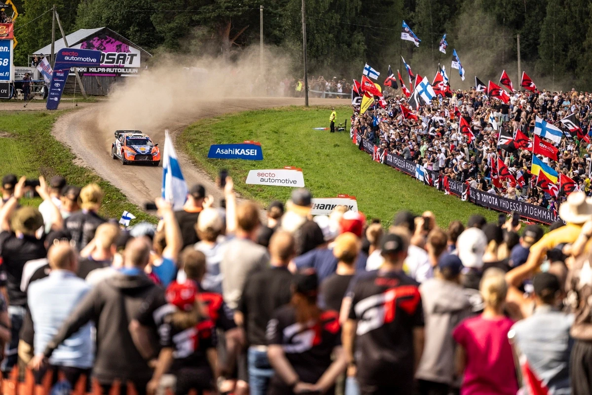 FIA President Mohammed Ben Sulayem says the FIA World Rally Championship is "at an exciting moment in its history". (Nikos Katikis)