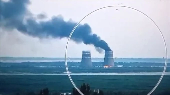 Screen grab from REN TV video shared on social media.