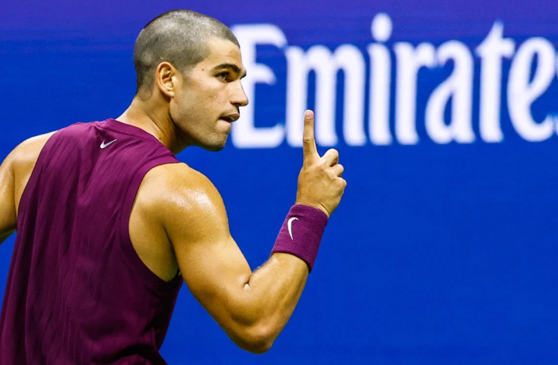 The Spaniard arrived for the game sporting a striking new hairstyle — a severe crew cut — and he duly chopped down the 6ft 11in Opelka with a blistering 6-4, 7-5, 6-4 victory in 2hr 5min. (FILE/AFP)