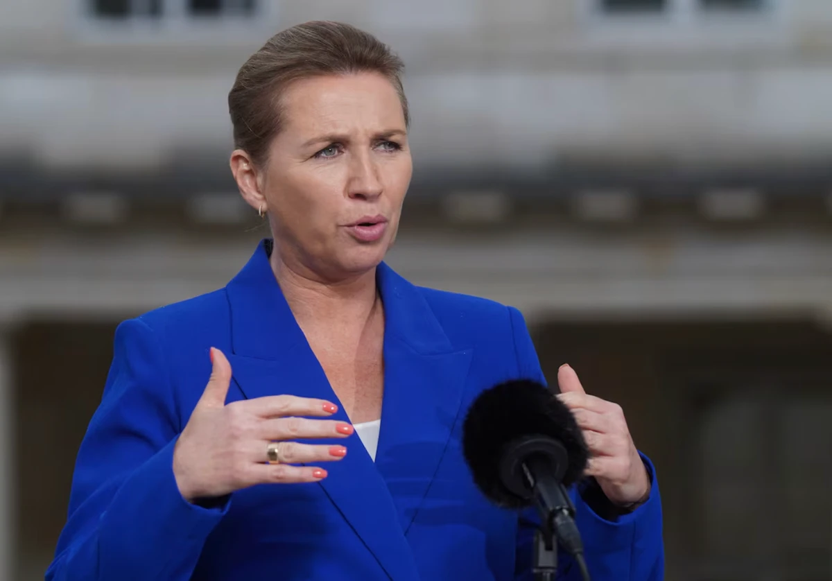 Denmark is not ruling out the possibility of recognizing Palestinian statehood as long as it is democratic, Danish PM Mette Frederiksen said on Tuesday. (File/Reuters)