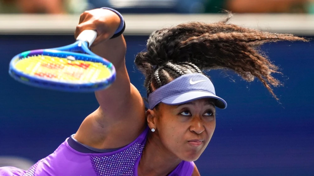 Osaka’s four Grand Slam trophies all arrived on hard courts. (AP)