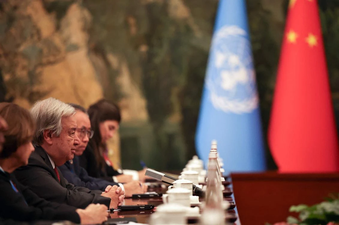 China’s support for multilateralism is vital, says UN’s Guterres