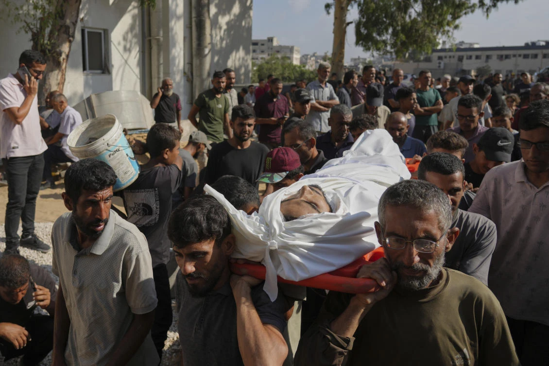 Israel’s military campaign in Gaza has killed more than 63,000 people, mostly civilians, according to Gaza health officials. (AP)