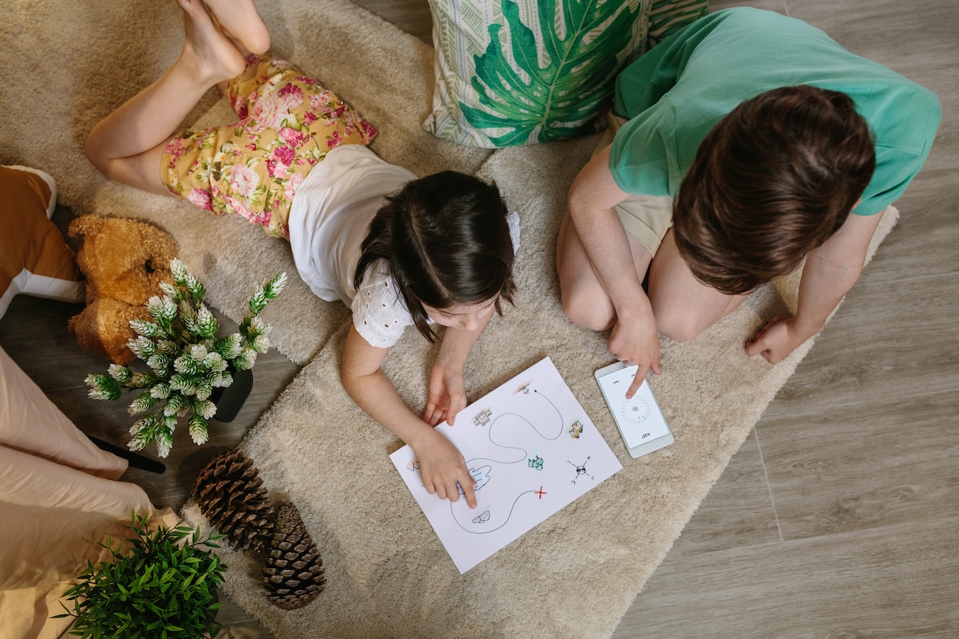 Indoor treasure hunt