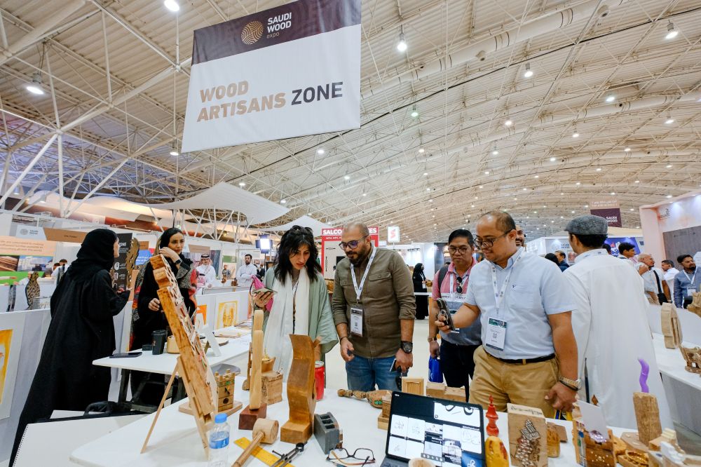 Second Saudi Wood Expo opened Monday at the Riyadh International Convention and Exhibition Center (RICEC), and will be running until September 3. (Supplied)