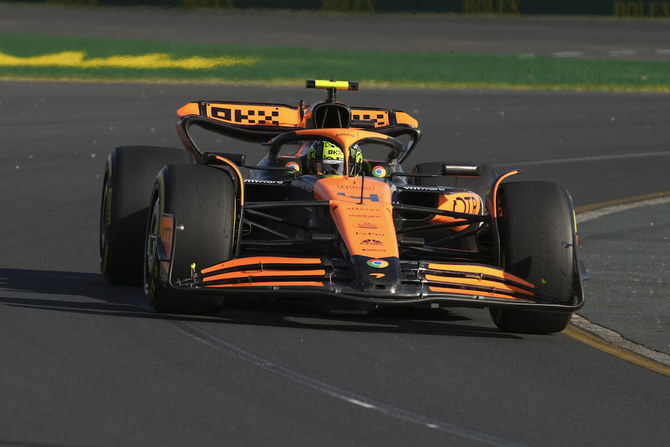 Bahrain's Mumtalakat and Abu Dhabi's CYVN Holdings took full ownership of McLaren Racing on Tuesday in a deal that reportedly valued the reigning F1 champions at more than $4 billion. (AP/File)
