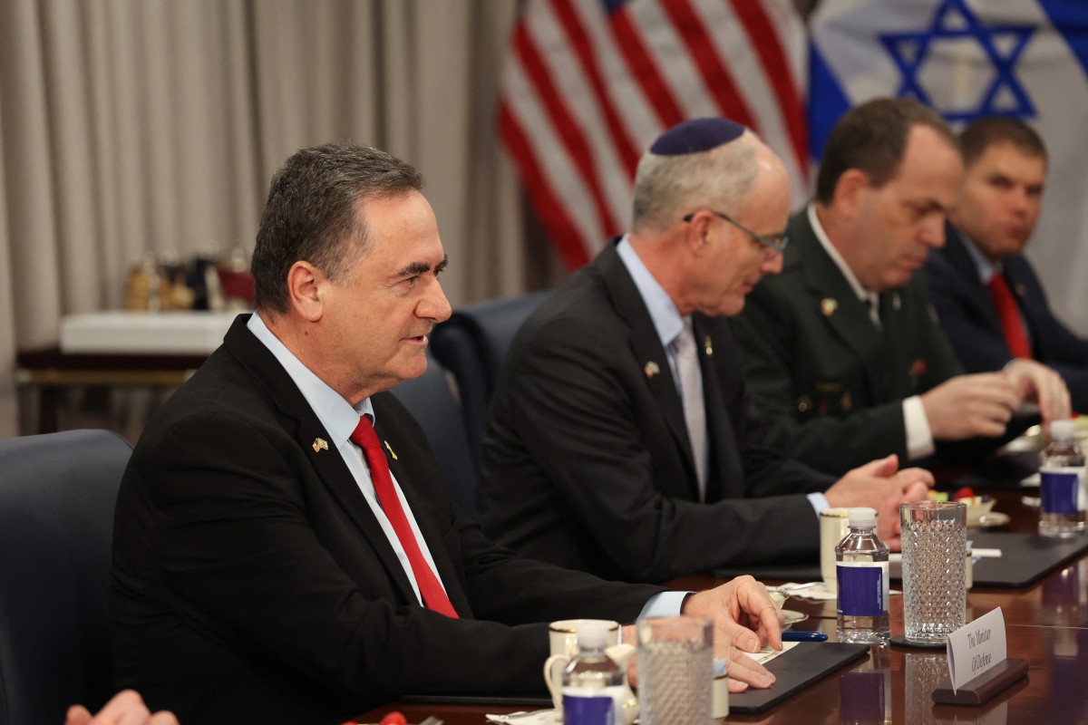 Israeli Defense Minister Israel Katz (AFP)